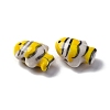 Handmade Porcelain Beads PORC-R002-01G-2