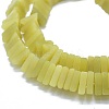 Natural Lemon Jade Beads Strands G-F631-J01-3