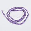 Natural Amethyst Bead Strands G-G663-17-2mm-2