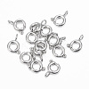 Tarnish Resistant 304 Stainless Steel Smooth Surface Spring Ring Clasps LS-X-STAS-H396-B-02P-1