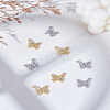 8Pcs 2 Colors Plating Alloy Pendants FIND-LP0005-66-1