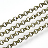Soldered Brass Coated Iron Rolo Chains CH-S125-08B-AB-2
