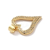 Rack Plating Brass Micro Pave Cubic Zirconia Pendants LS-KK-A160-04G-4