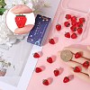 24Pcs Transparent Resin Imitation Fruit Pendants INS-SC0001-01-3