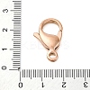 316 Stainless Steel Lobster Claw Clasps STAS-D288-09RG-3