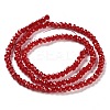 Baking Paint Imitation Jade Glass Bead Strands LS-DGLA-A034-J2MM-A29-5