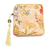 Chinese Style Floral Cloth Jewelry Storage Zipper Pouches LS-AJEW-D063-01D-3