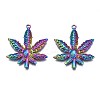 Ion Plating(IP) 304 Stainless Steel Pendants X-STAS-S119-103-2
