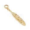 Brass European Dangle Charms PALLOY-JF04457-4