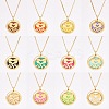 SUNNYCLUE 304 Stainless Steel Pendant Necklaces NJEW-SC0001-01G-6