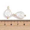 Natural Freshwater Pearl Keshi Pearl Pendants STAS-D378-06B-G-3