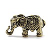 Brass Elephant Figurines Statues for Home Desktop Feng Shui Ornament KK-A216-02AB-1