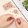 100Pcs Round Natural Sunstone Beads G-OC0001-37-3