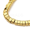Electroplated Non-magnetic Synthetic Hematite Beads Strands X-G-E495-11B-02-5