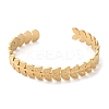 304 Stainless Steel Cuff Bangles for Women LS-BJEW-K263-05G-03-2
