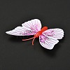PVC Plastic Artificial 3D Butterfly Decorations DIY-I072-02A-4
