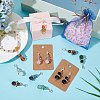 Angel Natural Gemstone Pendant Decoration HJEW-GO00033-4