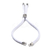 Twisted Nylon Cord Silder Bracelets DIY-B066-03P-23-2