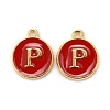 Golden Plated Alloy Enamel Charms LS-ENAM-S118-03P-1