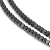 Electroplate Non-magnetic Synthetic Hematite Beads Strands G-I175-09D-2