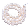 Natural Cultured Freshwater Pearl Beads Strands PEAR-N012-06R-2