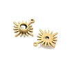 Ion Plating(IP) 304 Stainless Steel Charm LS-STAS-Q254-30G-2