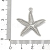 Ocean Theme 304 Stainless Steel Pendants STAS-I367-02P-11-3