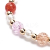 Colorful Alloy Enamel Cute Charms Bracelet BJEW-JB08661-04-6