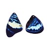 Epoxy Resin Butterfly Wing Pendants RESI-T057-86D-2