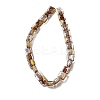 Handmade Gold Foil and Silver Foil Lampwork Beads FOIL-C001-01B-04-2