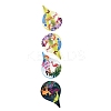 Word Thank You Teardrop Roll Stickers DIY-B031-02B-4