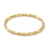 304 Stainless Steel Textured Ring Hinged Bangles for Women BJEW-I315-17G-2