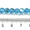 Electroplate Transparent Glass Beads Strands LS-EGLA-A035-T6mm-L08-4