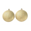 Ion Plating(IP) 304 Stainless Steel Pendants STAS-C090-10D-G-1