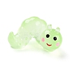 Luminous Resin Worm Ornament DJEW-R011-01B-02-1