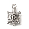 304 Stainless Steel Pendant Rhinestone Settings STAS-M075-10P-1