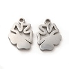 Non-Tarnish 304 Stainless Steel Charms STAS-M089-33P-1