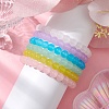 6Pcs 6 Colors 8mm Round Imitation Jade Glass Beaded Stretch Bracelet Sets BJEW-JB10774-3