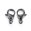 304 Stainless Steel Lobster Claw Clasps X-STAS-H353-E-02B-2