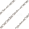 304 Stainless Steel Twisted Dapped Chains CHS-A016-29P-A-1
