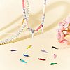 12Pcs 12 Colors Ion Plating(IP) 304 Stainless Steel Pendants STAS-UN0032-93-3