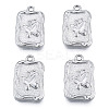 Non-Tarnish 304 Stainless Steel Pendants STAS-N098-204P-2
