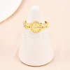 Brass Cuff Rings for Women RJEW-Z113-07G-5