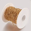 Ion Plating(IP) Handmade 304 Stainless Steel Rolo Chains STAS-P200-05G-3