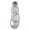 Anti-Tarnish 304 Stainless Steel Pendants STAS-M084-01B-P-1
