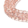 Transparent Glass Beads Strands EGLA-K071-05D-3