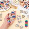 DIY Alligator Hair Clip Making Kits DIY-SC0013-84-4
