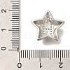 Rack Plating Brass Micro Pave Cubic Zirconia Pendants KK-I722-05P-H-3