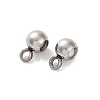 202 Stainless Steel Beads STAS-S151-02P-C-1