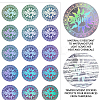 PET Waterproof Self Adhesive Laser Sticker STIC-WH0028-005-4
